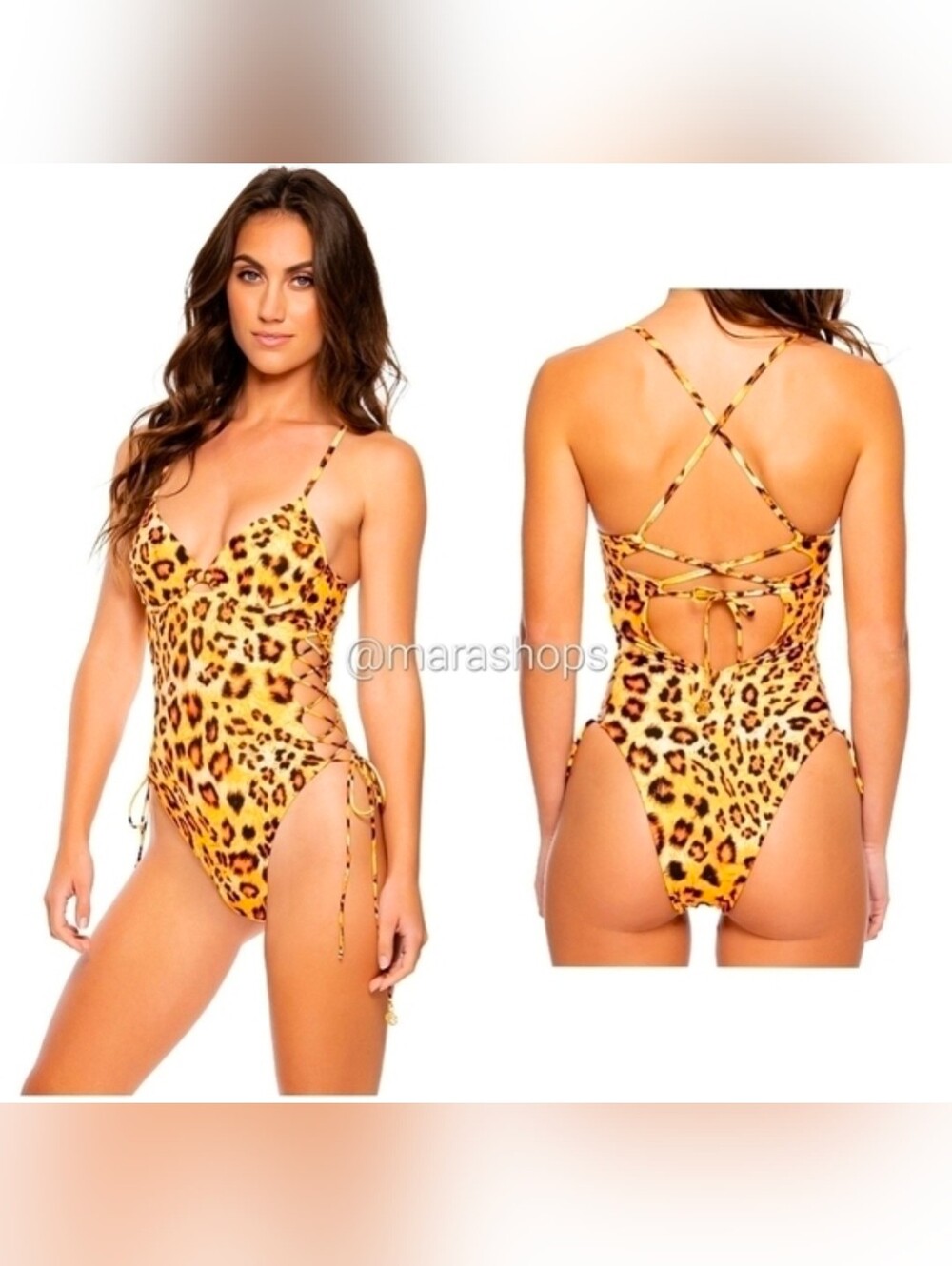 Luli Fama Wild Peek A Boo Underwire One Piece Swimsuit